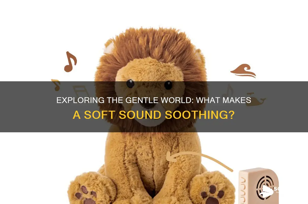 what makes a soft sound