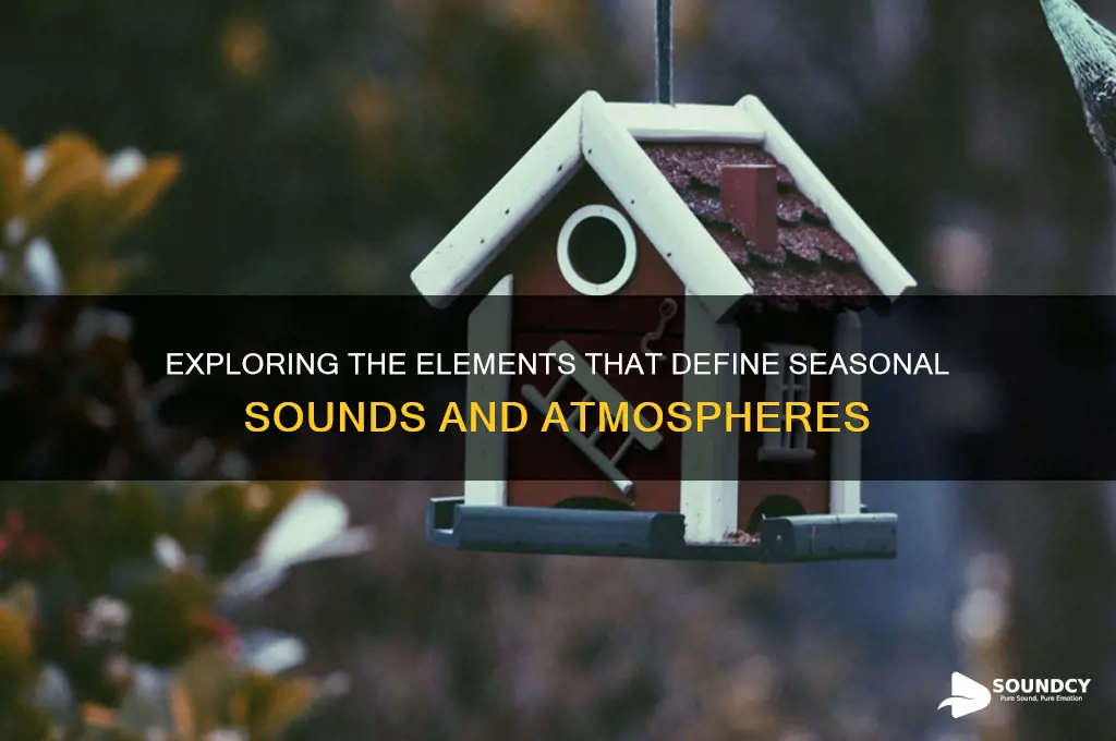 what makes a sound seasonal