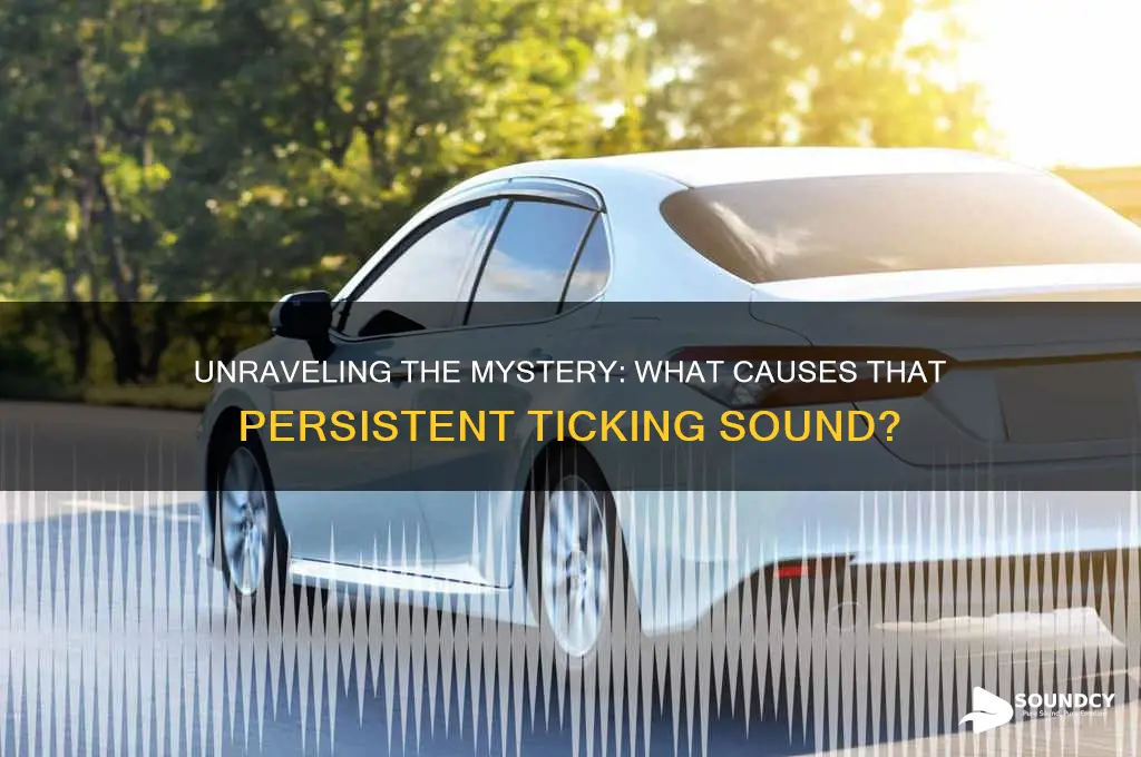 what makes a ticking sound