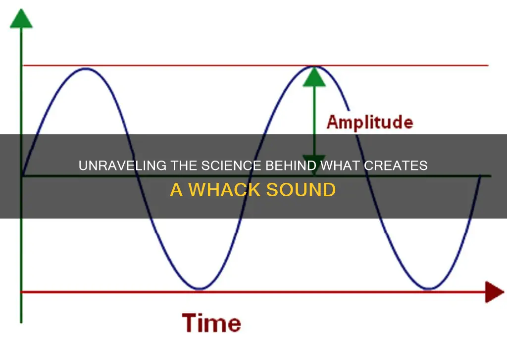 what makes a whack sound
