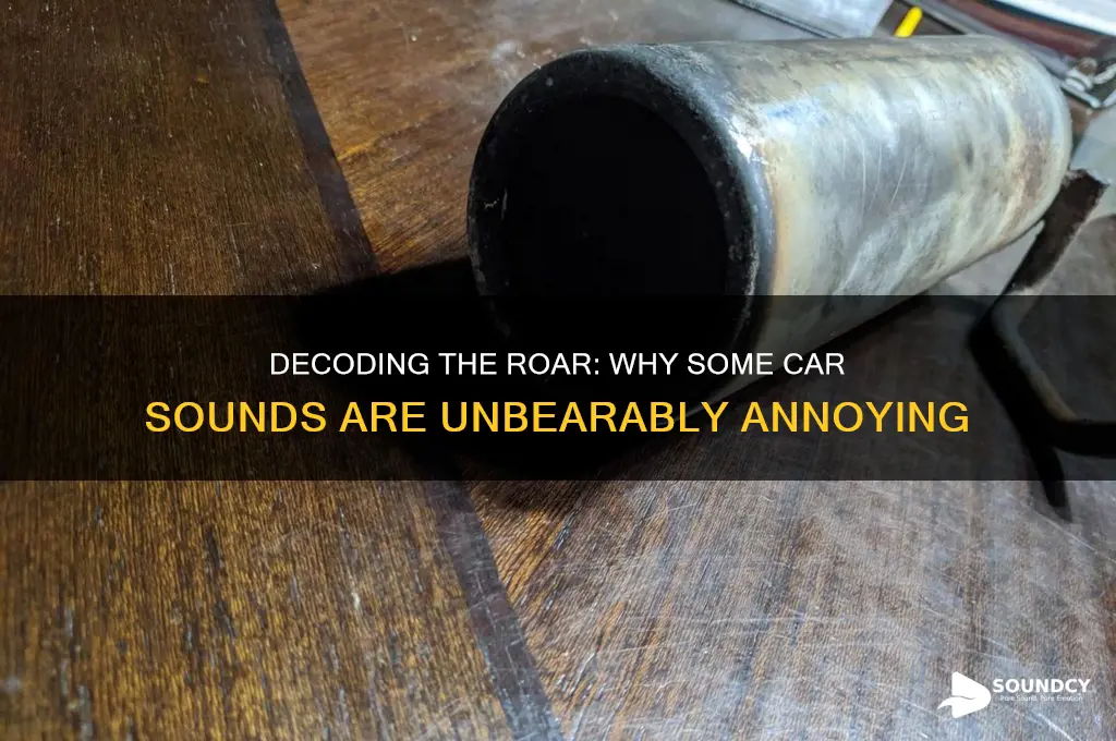 what makes cars sound obnoxious