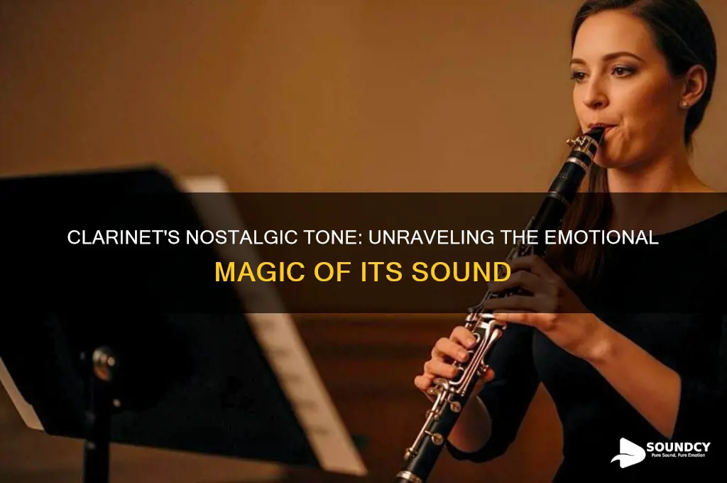 what makes clarinets sound nostalgic