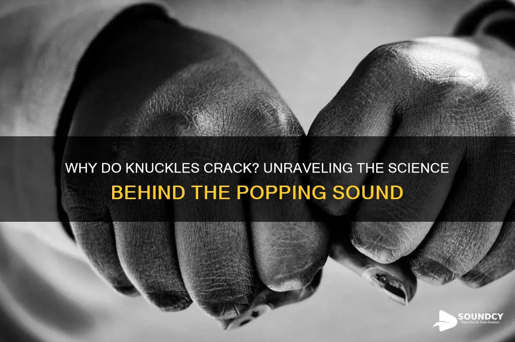 what makes cracking knuckles sound