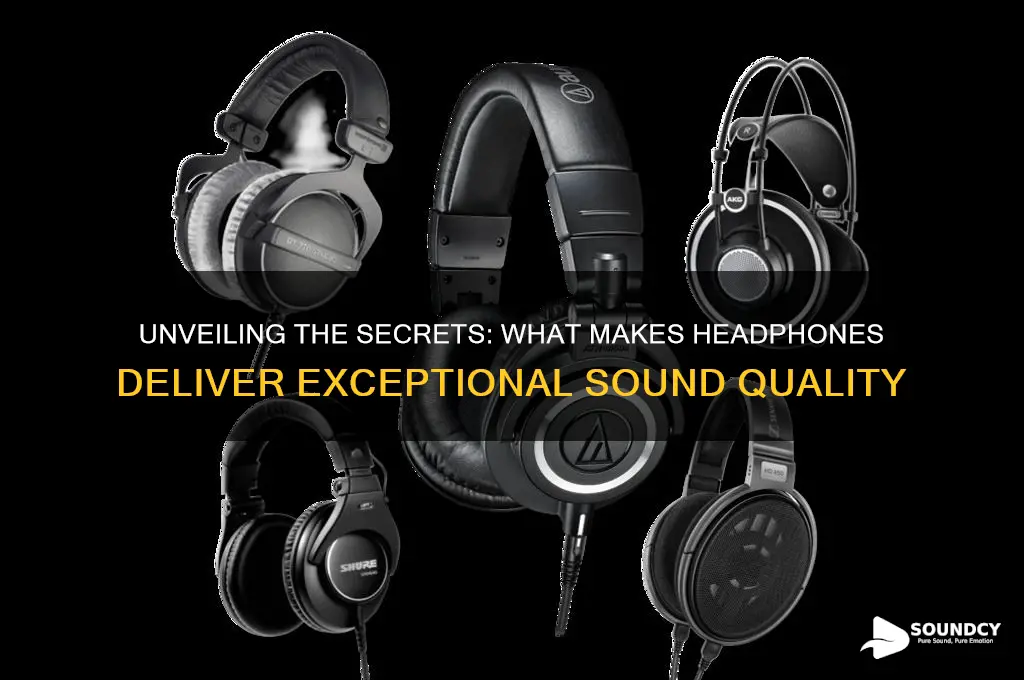 what makes headphones sound great