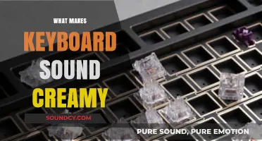 Creamy Keyboard Sounds: Unlocking the Secrets of Smooth Typing Acoustics