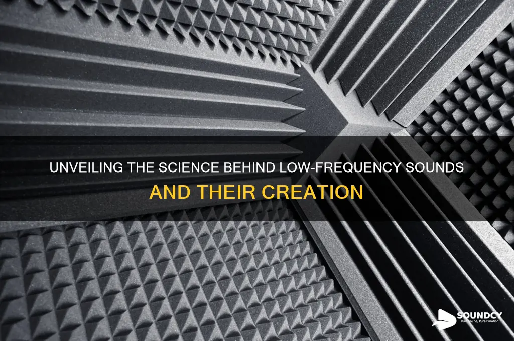 what makes low frequency sounds