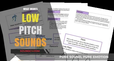 Understanding Low Pitch Sounds: Frequency, Perception, and Physical Causes