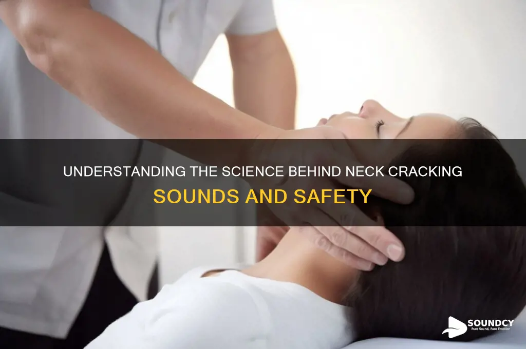 what makes neck cxracking sounds