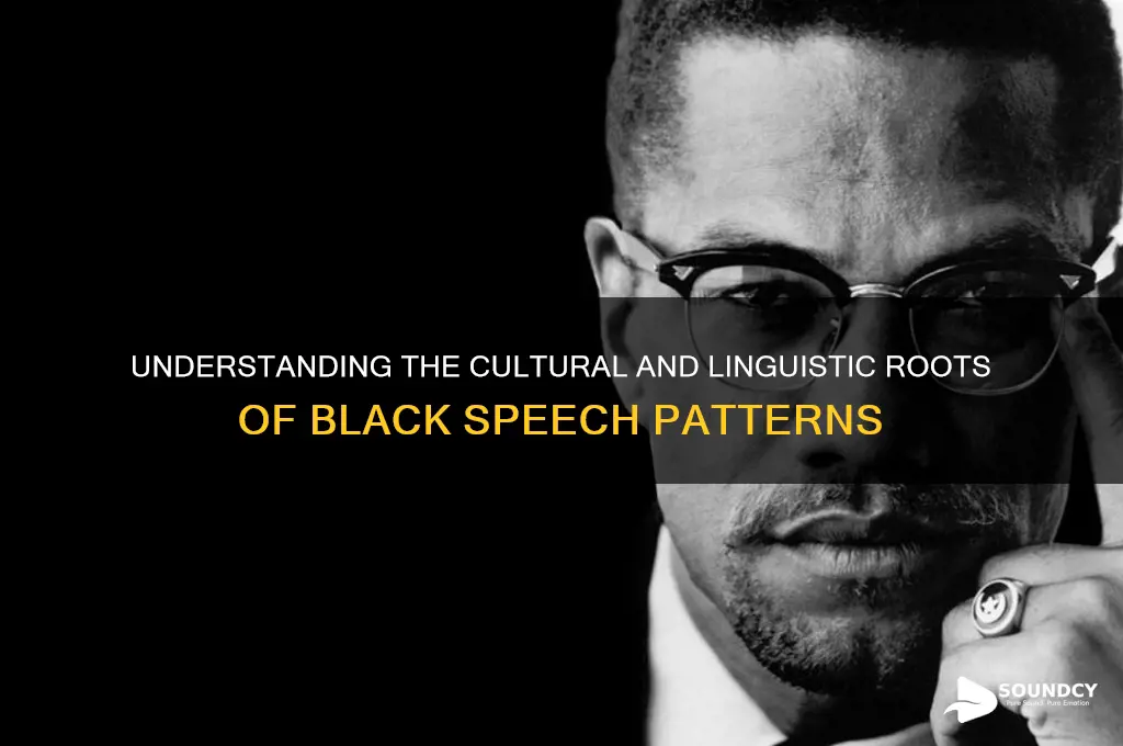 what makes people sound black