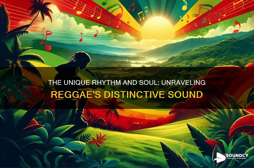 what makes reggae sound distinctive
