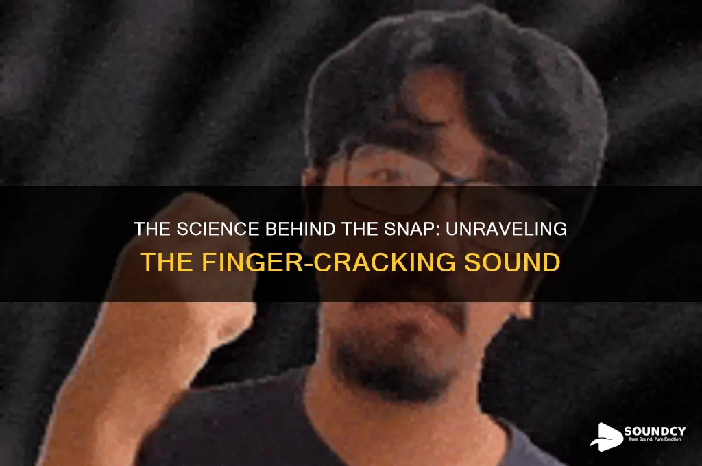what makes snapping fingers sound