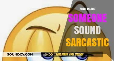 Decoding Sarcasm: Key Traits That Make Someone Sound Sarcastic