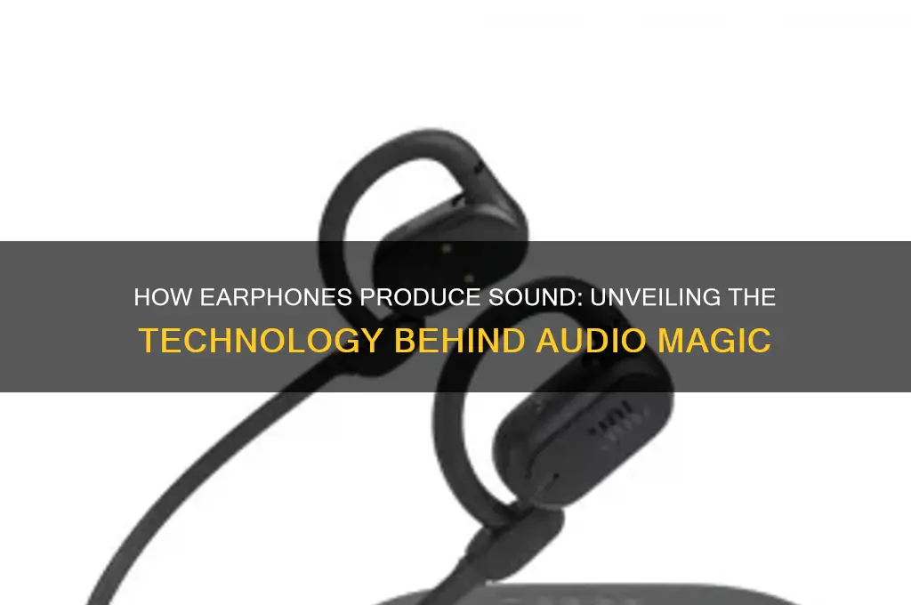 what makes sound in earphones