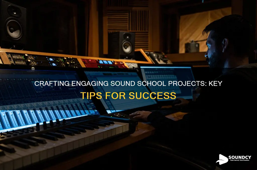 what makes sound school projects