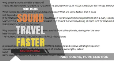 Factors Influencing Sound Speed: Understanding Faster Travel Through Mediums