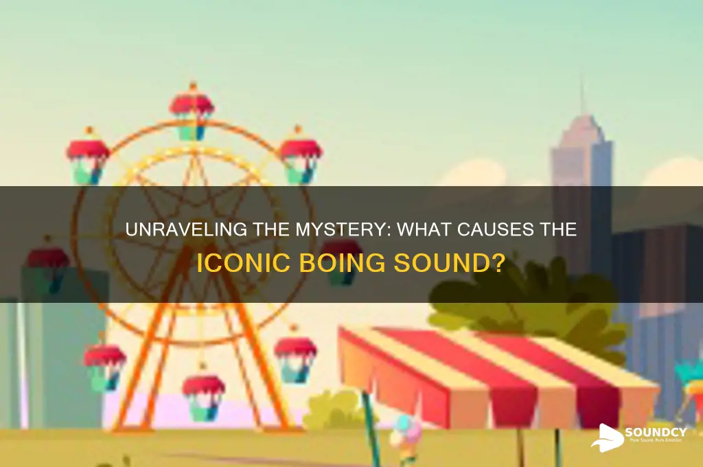 what makes the boing sound