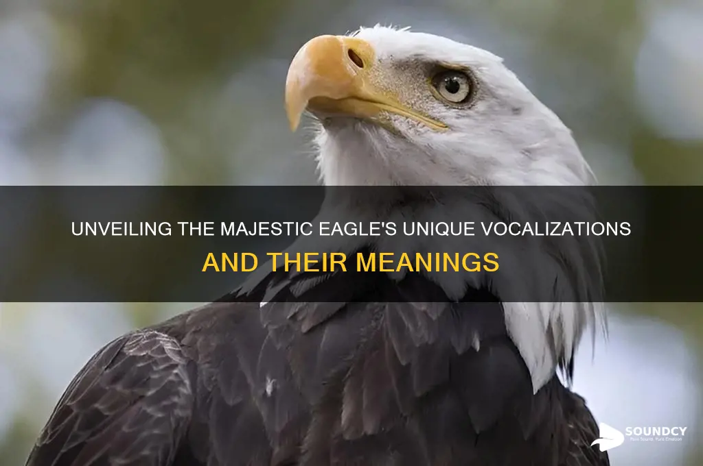 what makes the eagle sound