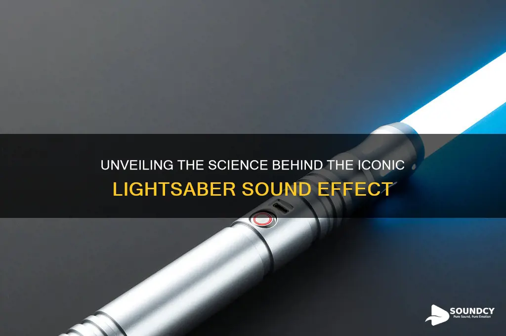 what makes the lightsaber sound