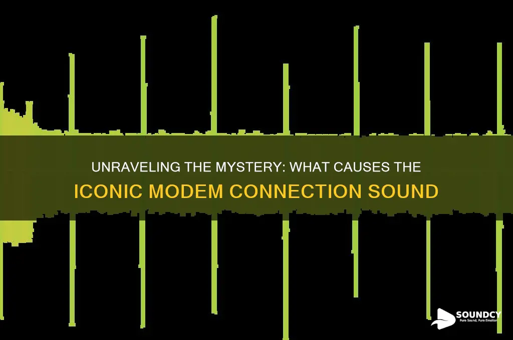 what makes the modem sound