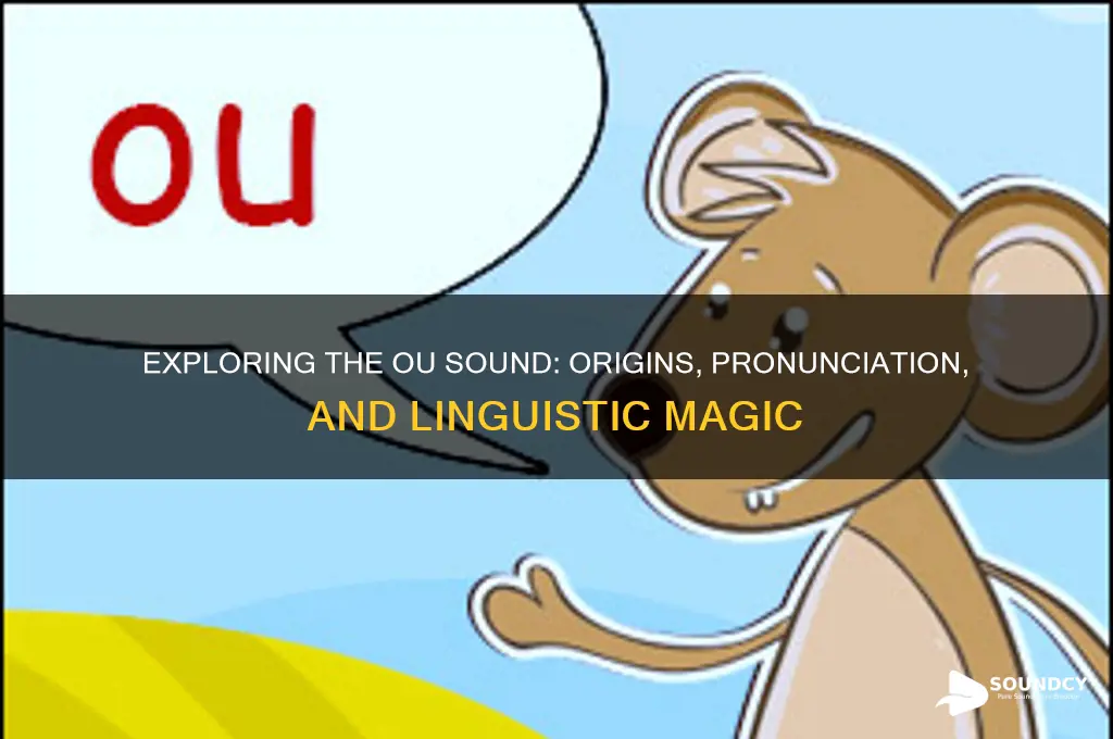 what makes the ou sound