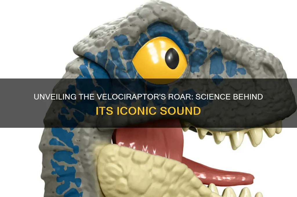 what makes the velociraptor sound