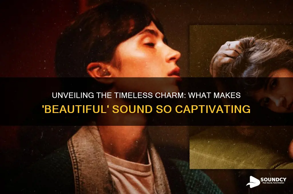 what makes you beautiful sound