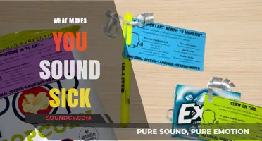 Unveiling Vocal Clues: What Makes You Sound Sick Explained
