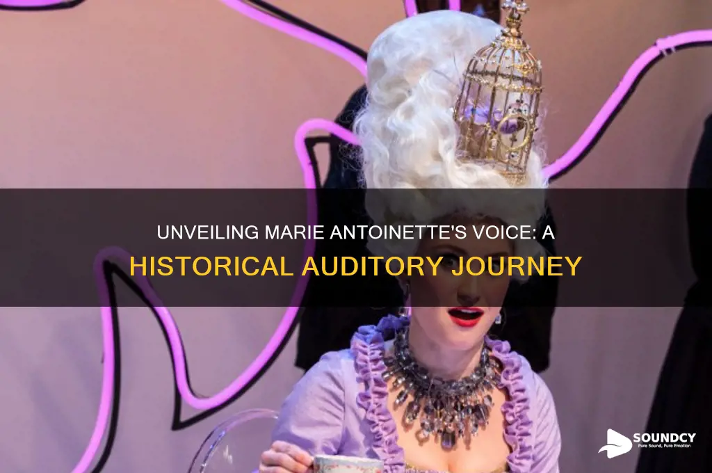 what marie antoinette sounds like