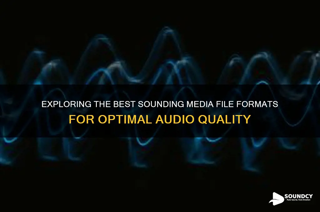 what media file sounds best