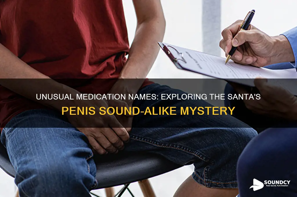 what medication sounds like santaspenis