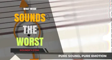 The Most Unpleasant Mode: Exploring the Worst Sounding Option