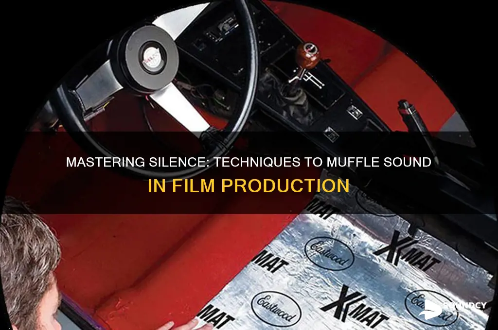 what muffles sound for film