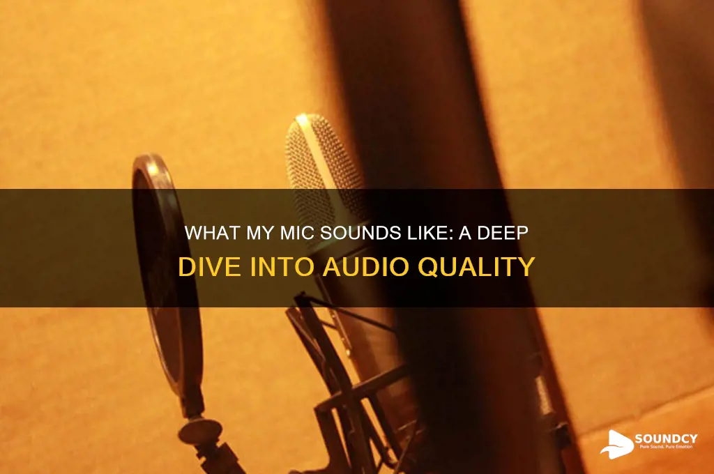 what my mic sounds like