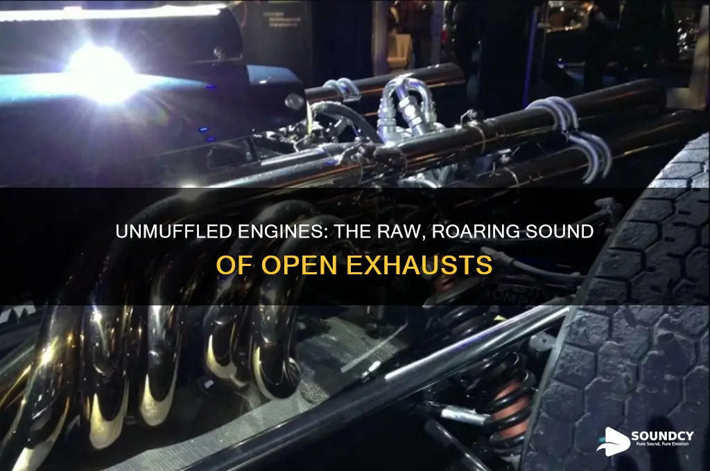 what no muffler sounds like