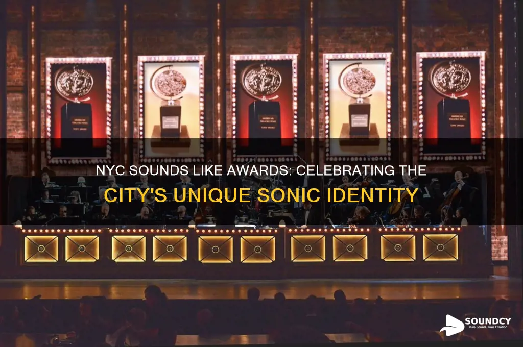 what nyc sounds like awards