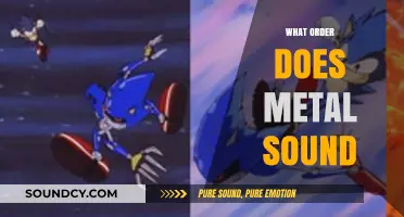 Unraveling the Sonic Sequence: How Metal Sounds in Order