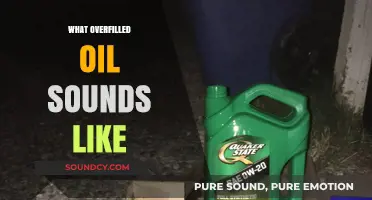 Overfilled Oil Sounds: Unusual Noises and Engine Symptoms Explained
