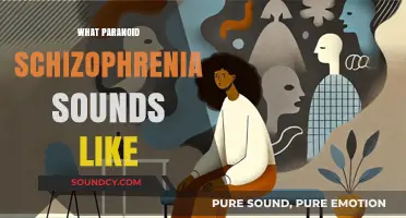 Hearing the Unseen: Voices and Delusions in Paranoid Schizophrenia
