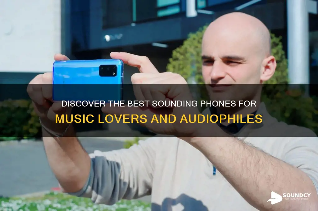 what phone plus best sounds