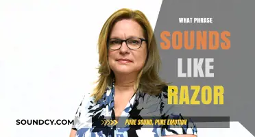 Razor-Sharp Sound-Alikes: Uncovering Phrases That Mimic 'Razor' Perfectly