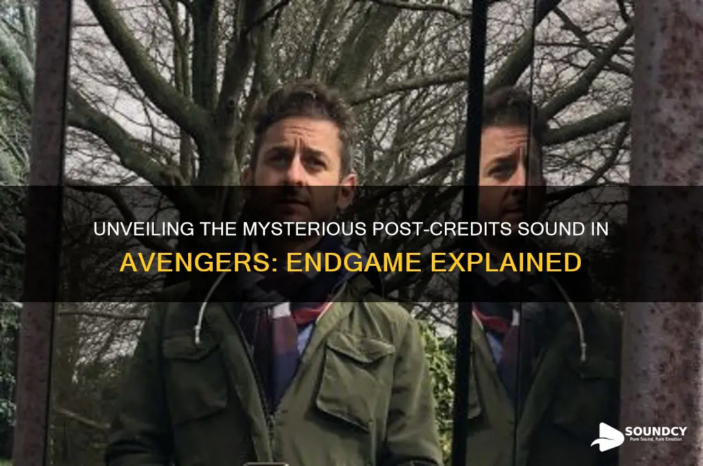 what post credits endgame sound