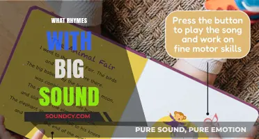 Big Sound's Rhyming Partners: Unlocking Creative Wordplay and Musical Magic