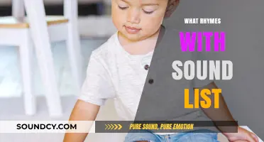 Discover Perfect Rhymes for 'Sound' with This Comprehensive List