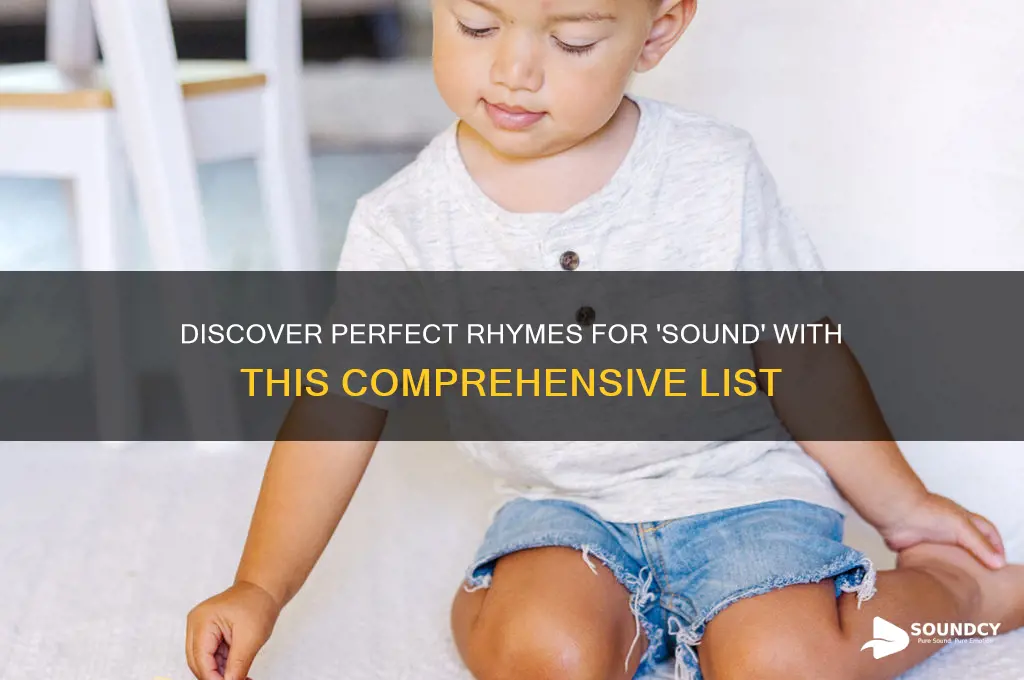 what rhymes with sound list