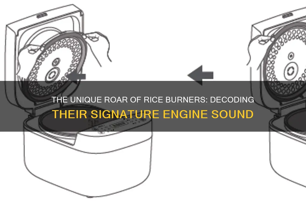 what rice burners sound like