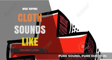 The Audible Texture: Exploring the Unique Sound of Ripping Cloth
