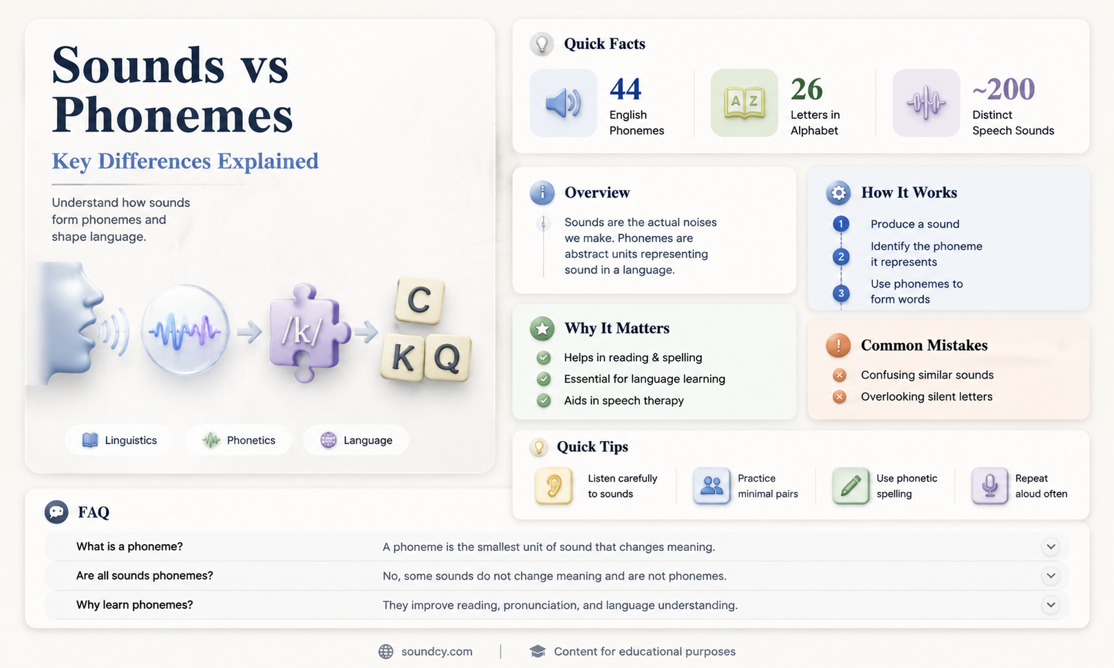 are sounds and phonemes the same