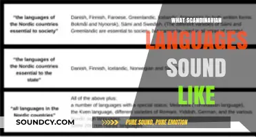 Exploring the Unique Sounds of Scandinavian Languages: A Linguistic Journey