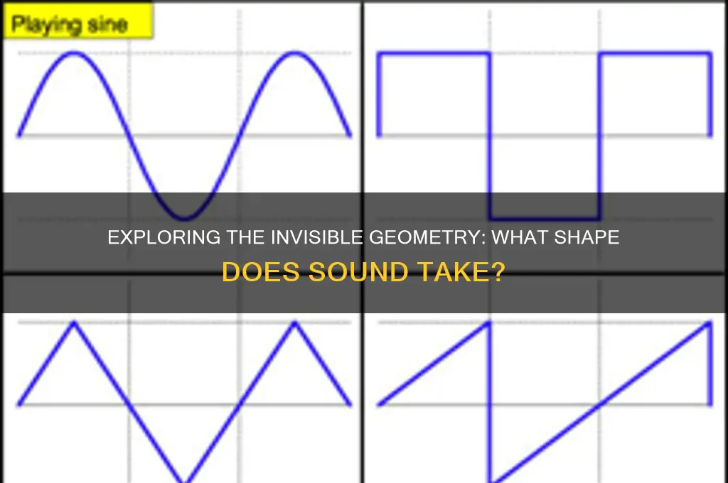 what shape does sound take