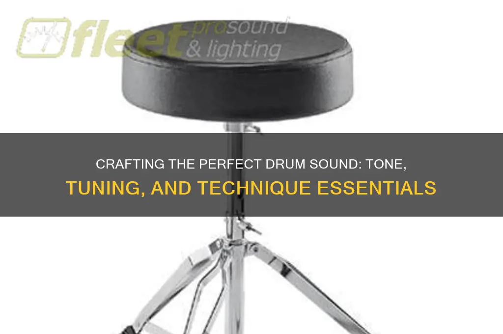 what should drums sound like